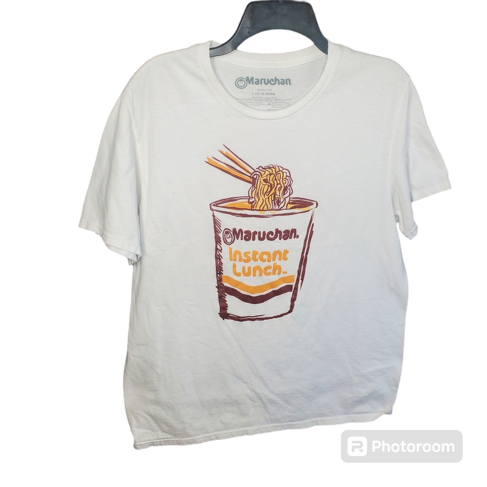 Maruchan Instant Lunch Vintage style Original classic T-Shirt Tee Noodles LARGE